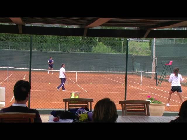 ana ivanovic tennis training at guillermo vilas tennis academy mallorca