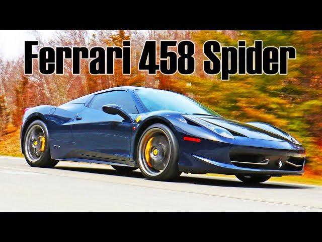 What is so special about the Ferrari 458 Spider?