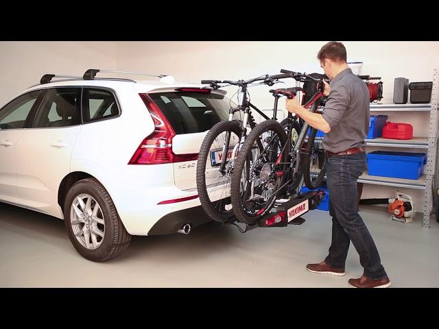 Yakima FoldClick Tow Ball Bike Rack - Install Video