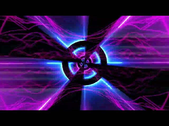 Futuristic Abstract Endless Tunnel Sci-Fi VJ Loop VJ Loops 4K Club Visual Background Video 4K