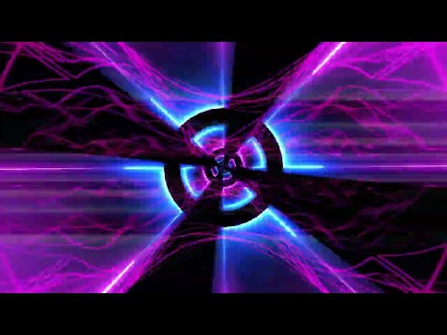 Futuristic Abstract Endless Tunnel Sci-Fi VJ Loop VJ Loops 4K Club Visual Background Video 4K