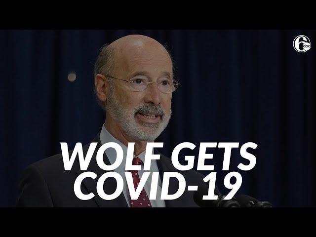 Pennsylvania Governor Tom Wolf in quarantine after testing positive for COVID-19