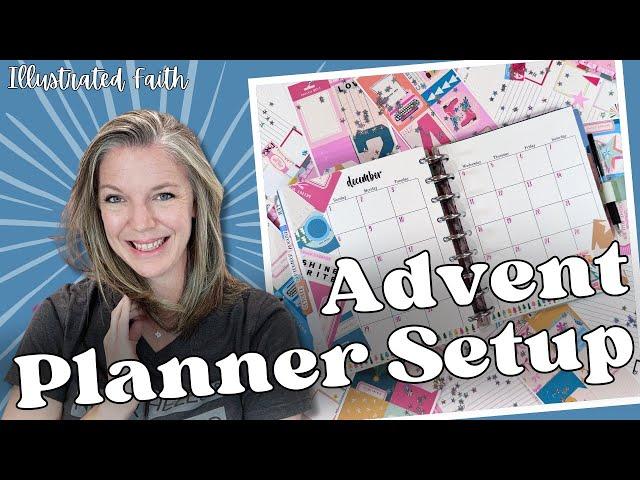 Advent Planner Setup || Faith Planner || Illustrated Faith