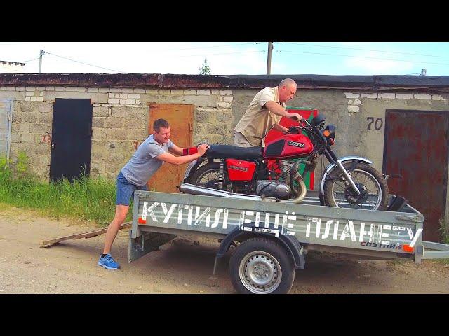 ЗАБРАЛ НЕ ГЛЯДЯ МОТОЦИКЛ ИЗ 90-Х.