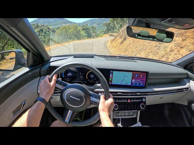 2025 Hyundai Tucson Hybrid Limited AWD - POV First Drive (Binaural Audio)