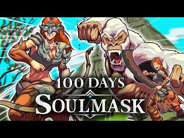 I Spent 100 Days in SoulMask... Here's What Happened!