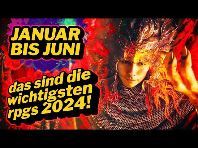 Die WICHTIGSTEN RPGS des JAHRES 2024 #1  Diese Rollenspiel-KNALLER gab es zwischen JANUAR & JUNI!