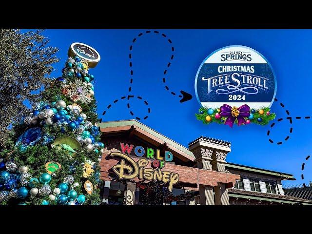 Disney Springs Christmas Tree Stroll 2024: Holiday Fun for the Whole Family!