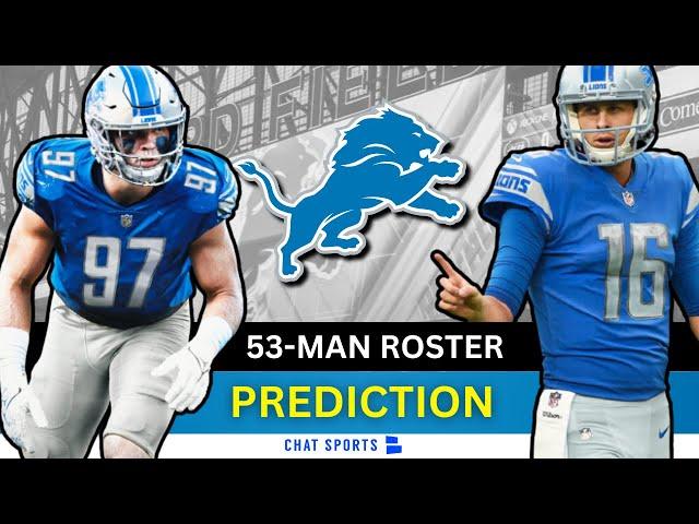 Detroit Lions 53-Man Roster Prediction After Preseason Week 2