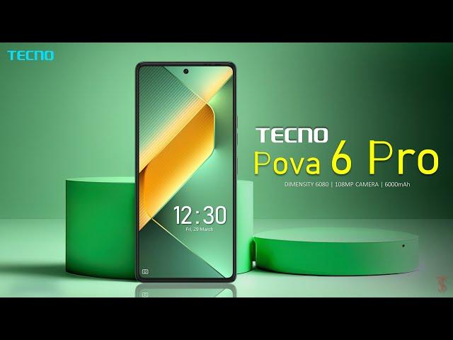 Tecno Pova 6 Pro 5G Price, Official Look, Design, Specifications, Camera, Features | #tecnopova6pro