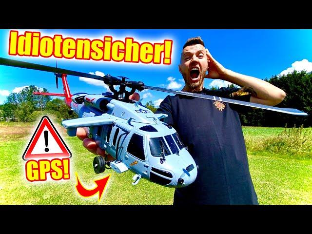 Überlebt dieser 100% Idiotensichere KAMPFHUBSCHRAUBER, wenn ich fliege?! - Eachine E200 Pro