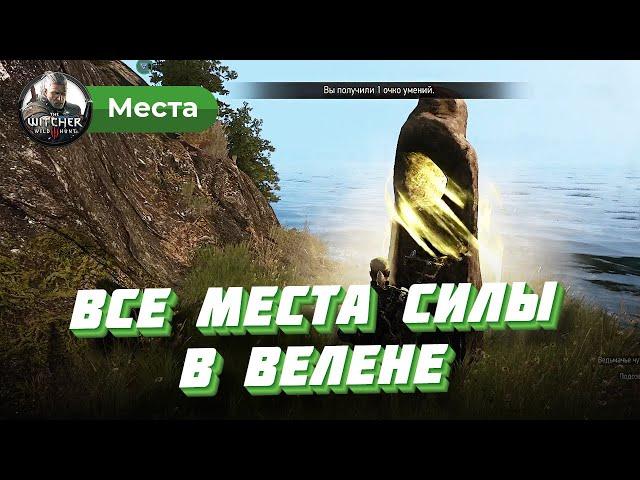 Ведьмак 3: все места силы в Велене