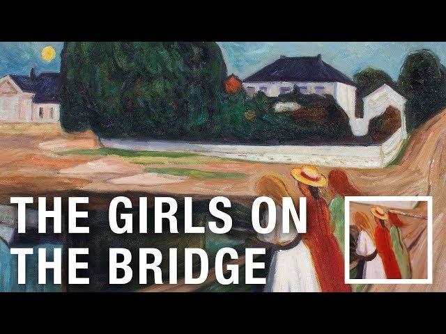 The Girls on the Bridge - Edvard Munch | Museum Quality Handmade Art Reproduction