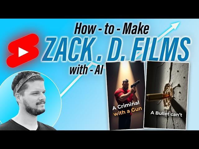 How I Created Zack D Films YouTube Shorts with Just ONE AI tool.