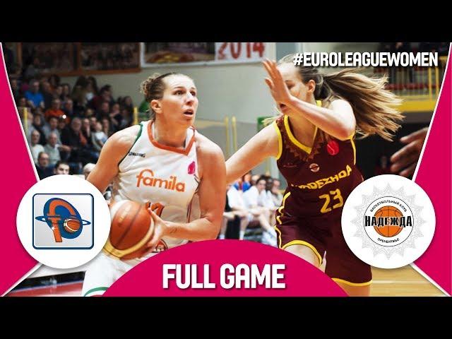 Famila Schio (ITA) v Nadezhda (RUS) - Full Game - EuroLeague Women 2017-18