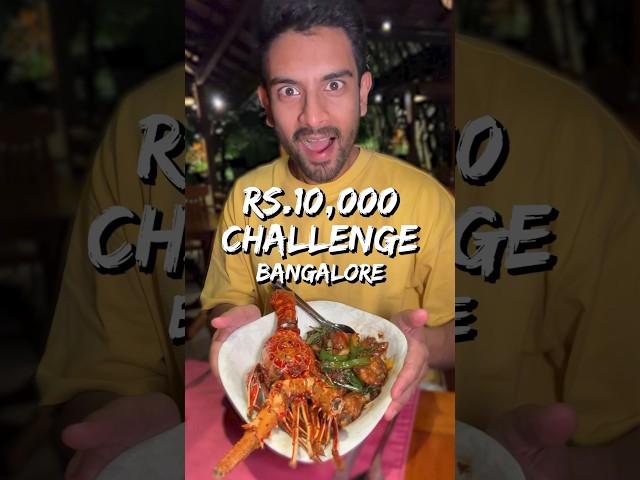 Epic Meals for ₹10,000 A Day In Bangalore! 