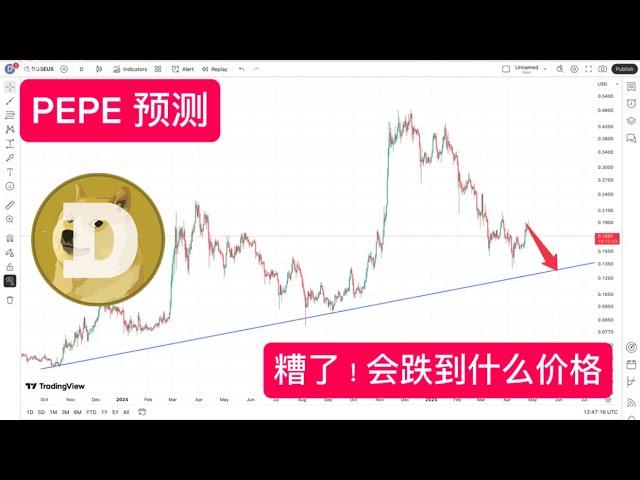 狗狗币最新预测显示：DOGE 最佳建仓位置已显现，真正的大爆发尚未开始，狗狗币今年有望达到 1 美元。PEPE 行情分析与目标价格预测！BTC、ETH、SOL、 Dogecoin。