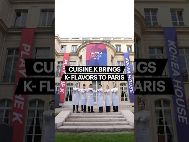 Cuisine.K brings K-Flavors to Paris