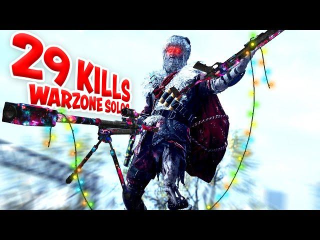 29 KILL WARZONE SOLO WIN (FULL GAMEPLAY)