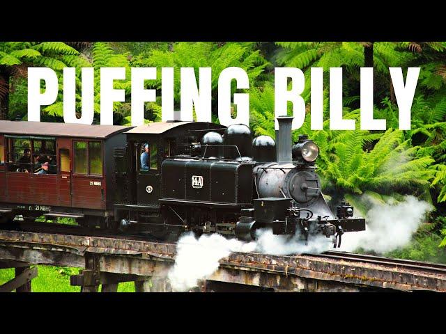 World FAMOUS Puffing Billy Steam Railway Melbourne