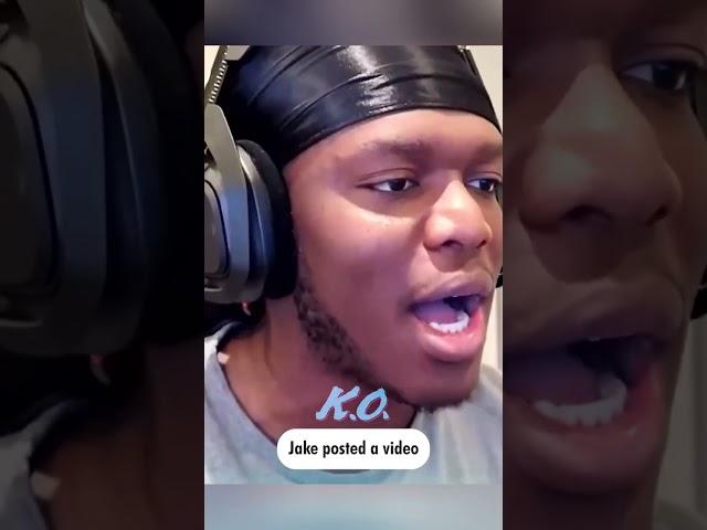 KSI is dodging Jake Paul 