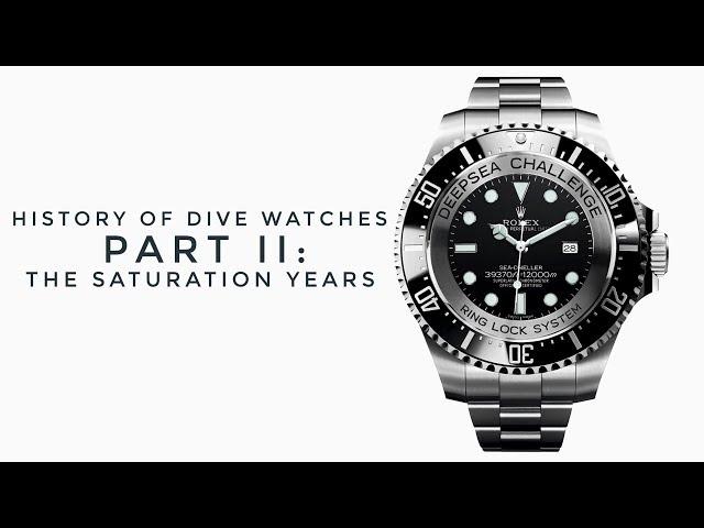 The History of Dive Watches: Part II: The Saturation Years | Armand The Watch Guy