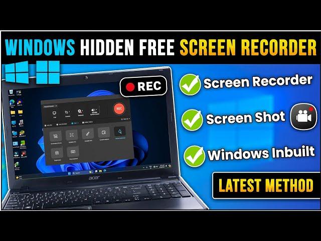 How To Use Windows Screen Recorder 2024Best Screen Recorder | Record Screen Without Any Software PC