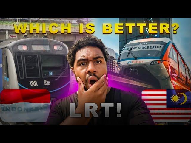 Jakarta's MRT shocked me !!! Is BETTER Than Malaysia's LRT?