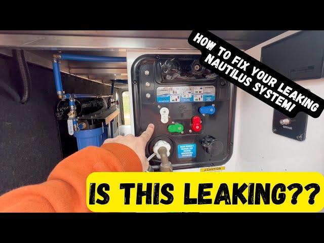 How to Fix Leaks & Replace the Diverter Valve on Your RV Nautilus P3/P4 Water System – DIY Guide!