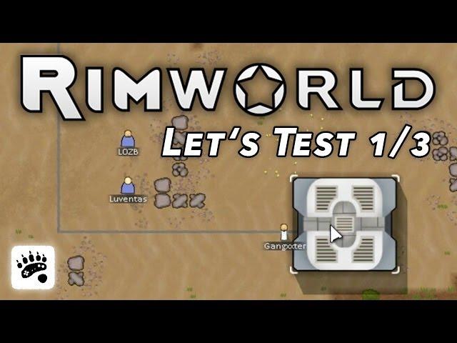 Let's Test RimWorld - 1/3 - SimCity im Weltraum? • Let's Play RimWorld (deutsch)