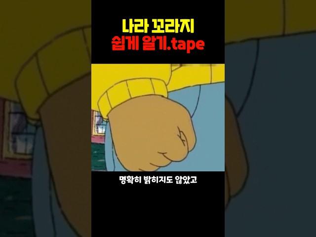 우리나라 돌아가는 꼴.tape #쇼츠