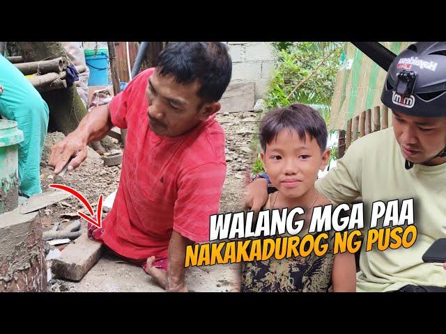 TATAY NA ISANG KAMAY LANG MERON SIYA PAANO NIYA NABUBUHAY ANG MGA ANAK ​⁠@KalingapRabOfficial