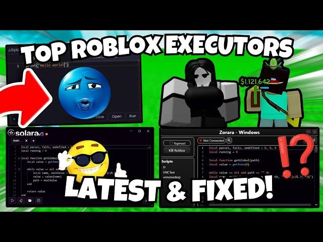 [NEW] TOP 3 FREE Roblox Script Executors FOR PC! | Bypass Byfron | *KEYLESS*