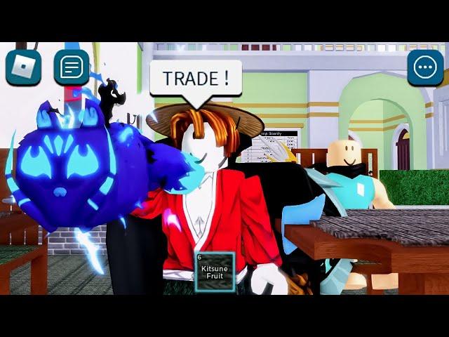 BLOX FRUITS | Trading KITSUNE (FUNNY)