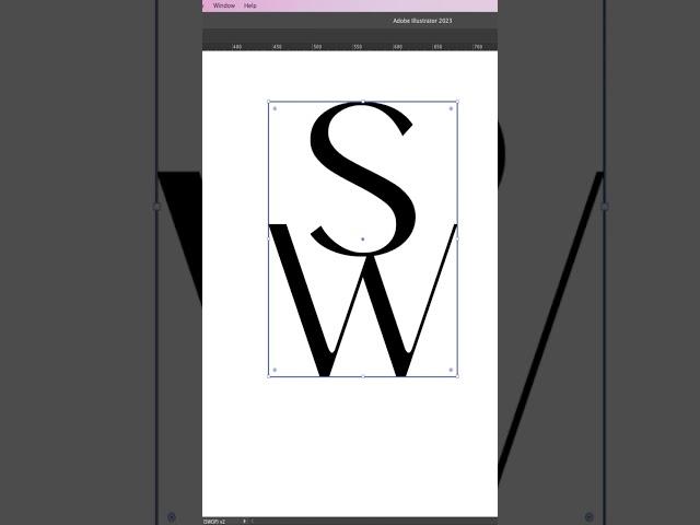 Monogram Logo Design for Letters S&W