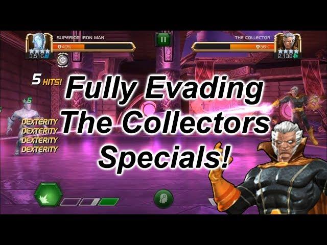 Fully Evading The Collectors Special Attacks! - Marvel Contest Of Champions