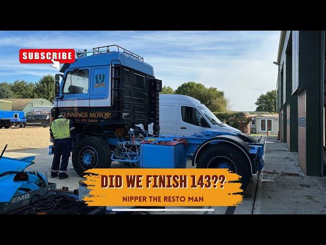 Did We COMPLETE The SCANIA 143 In TIME