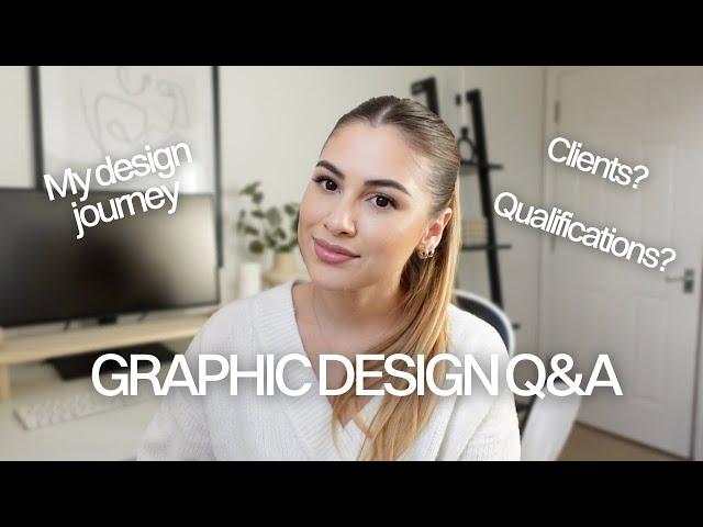 My Graphic Design Journey & Q&A // Branding & Web designer