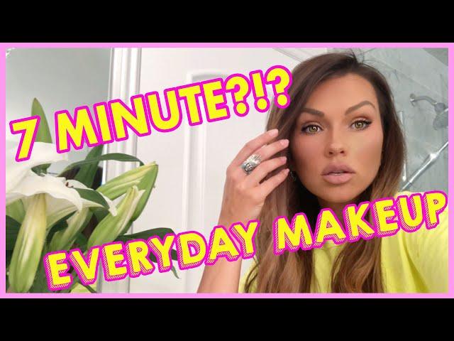 My Everyday 7 Minute Quarantine Makeup Tutorial