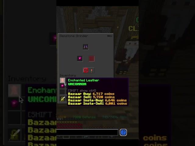 Most Satisfying thing | Hypixel Skyblock Shorts