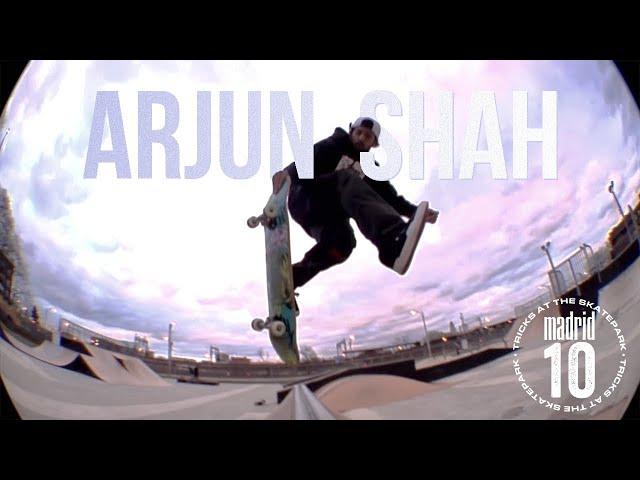 Arjun Shah 10 Tricks at East Orange Skatepark