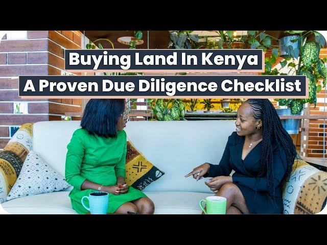 What Is DUE DILIGENCE? How To Avoid Getting Conned When Buying Land In Kenya | Part 1 #duediligence