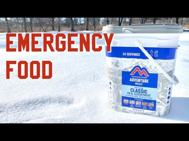 Mountain House Classic Bucket of Emergency Food Review