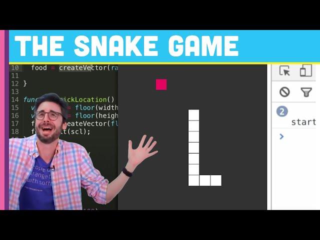 Coding Challenge #3: The Snake Game