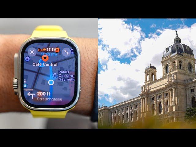 I Traveled to Vienna, Austria with my Apple Watch