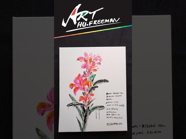 一段绘画之旅Brushstrokes Through Time: An Artistic Voyage, June 7, 2025#art #painting