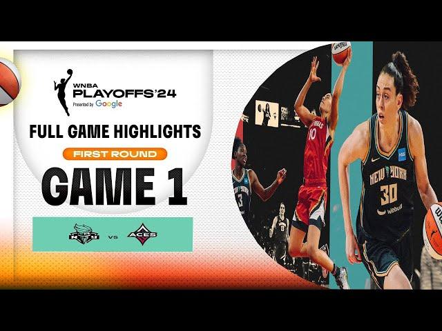 New York Liberty VS Las Vegas Aces FULL GAME HIGHLIGHTS | PLAY OFF Sep 22, 2024 Women’s Basketball