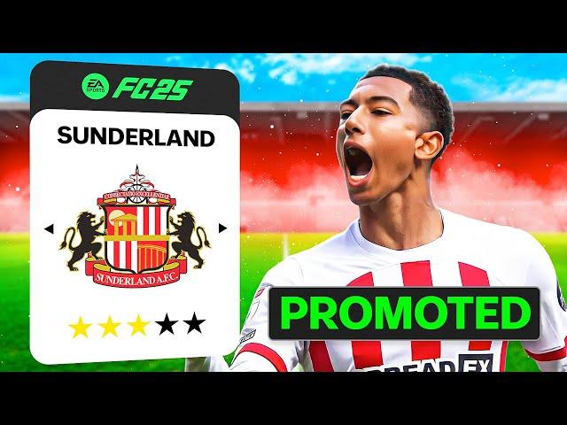 I Rebuilt Sunderland After Their Promotion