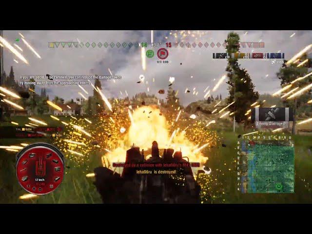 World of Tanks - Grille headbutts M41 in DRAW shocker!
