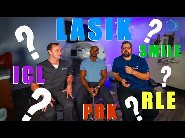 Laser Eye Surgery Options in 2021 | Eye Doctors Explain Vision Correction Surgeries